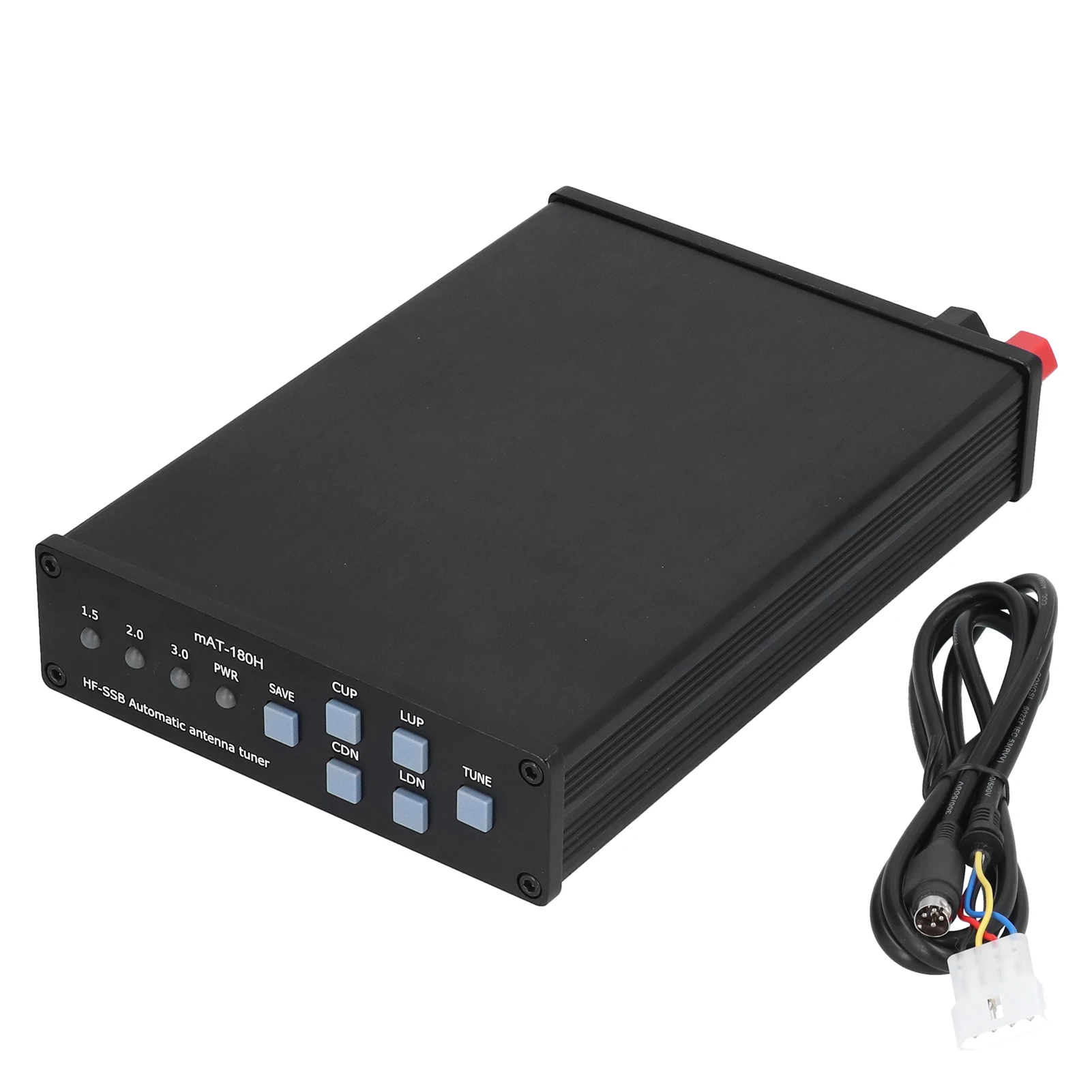 موالف هوائي تلقائي صغير على الموجات القصيرة مُجمَّع مع ملحق الإسكان المعدني MAT‐180H موالف هوائي تلقائي على الموجات القصيرة #1