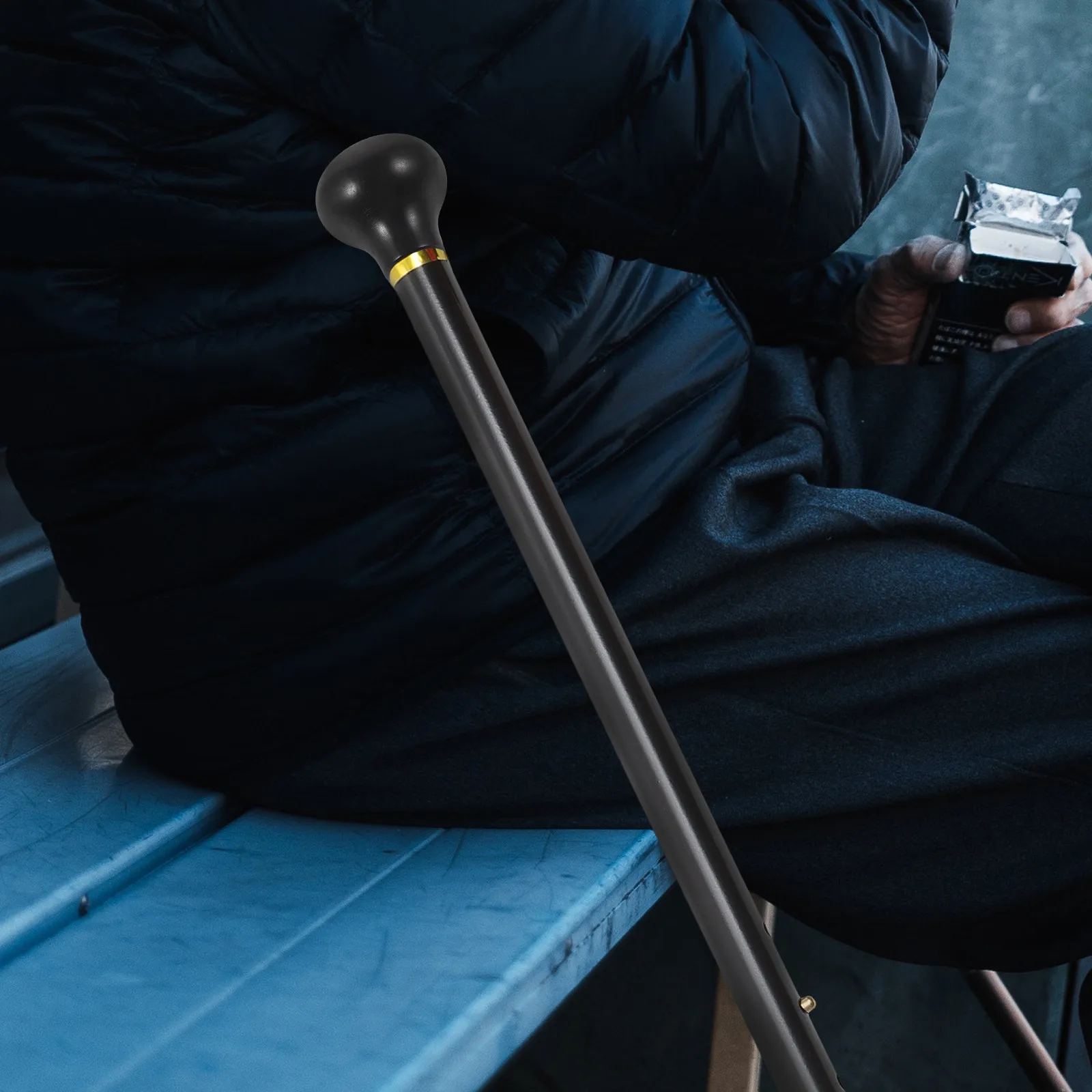 

Solid Wood Cane Handle Comfortable Touch Replacement Smooth Ergonomic Walking Stick Handle Polished Wooden Cane Knob for Outdoor