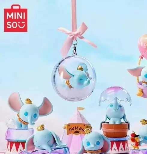 Authentieke miniatuur olifant dag illusie blinde doos speelgoed schattig verzamelfiguur cadeau display item van MingChuangYouPin