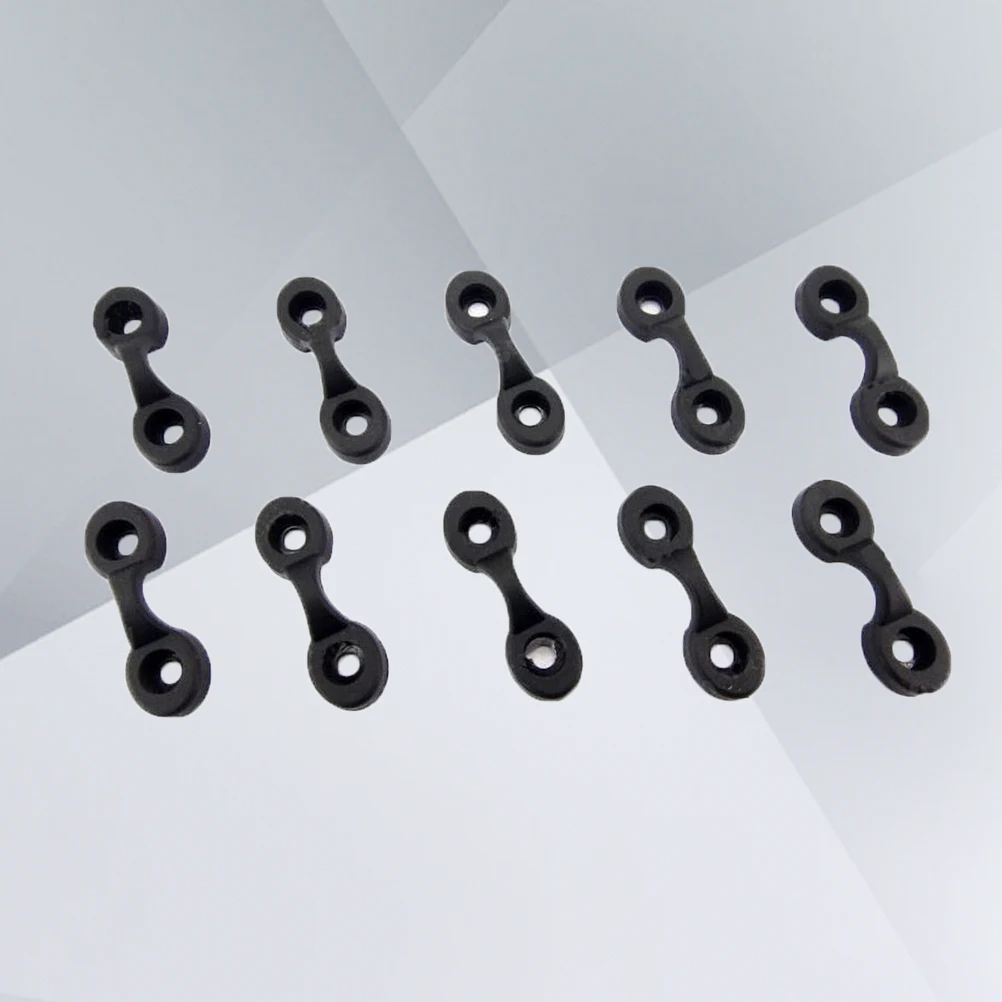 

10Pcs Kayak Tie Down Eye Pads Premium Durable Pad Loops Canoe Deck Rigging Accessories 51x8x12mm Kayak Eye Loops