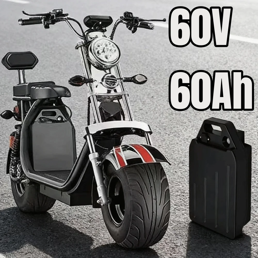 

Electric Lithium Battery Waterproof 18650 Battery 60V 60ah for Two Wheel Foldable Citycoco