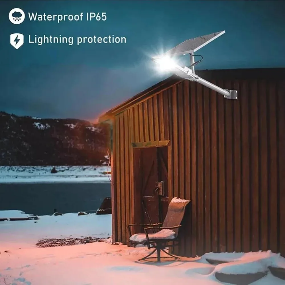 Outdoor Solar Street Light 5054 LED Lens Beads High Power Waterproof Lightning Protection Super Bright Home Yard Road Lamp