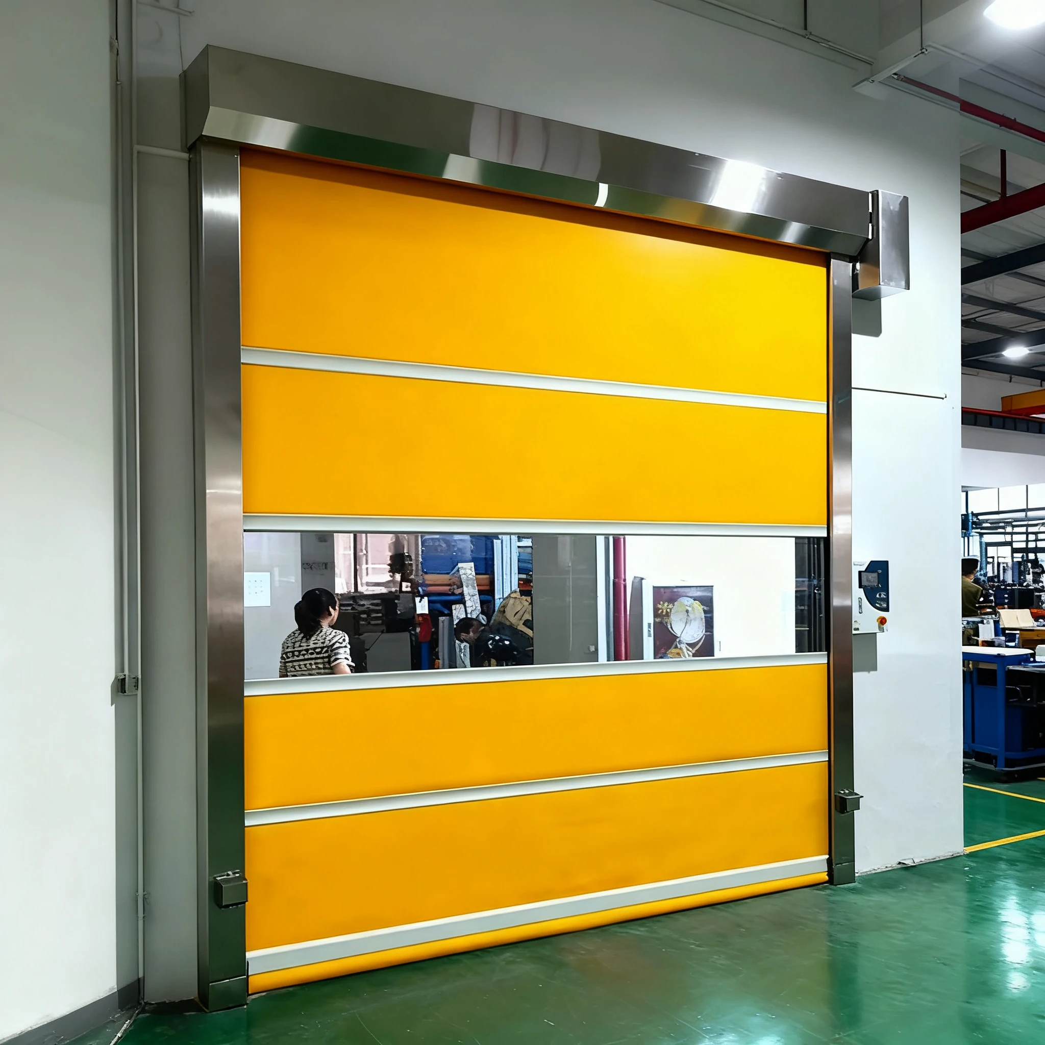 

Roll up PVC Soft Curtain Door for External and Internal Use