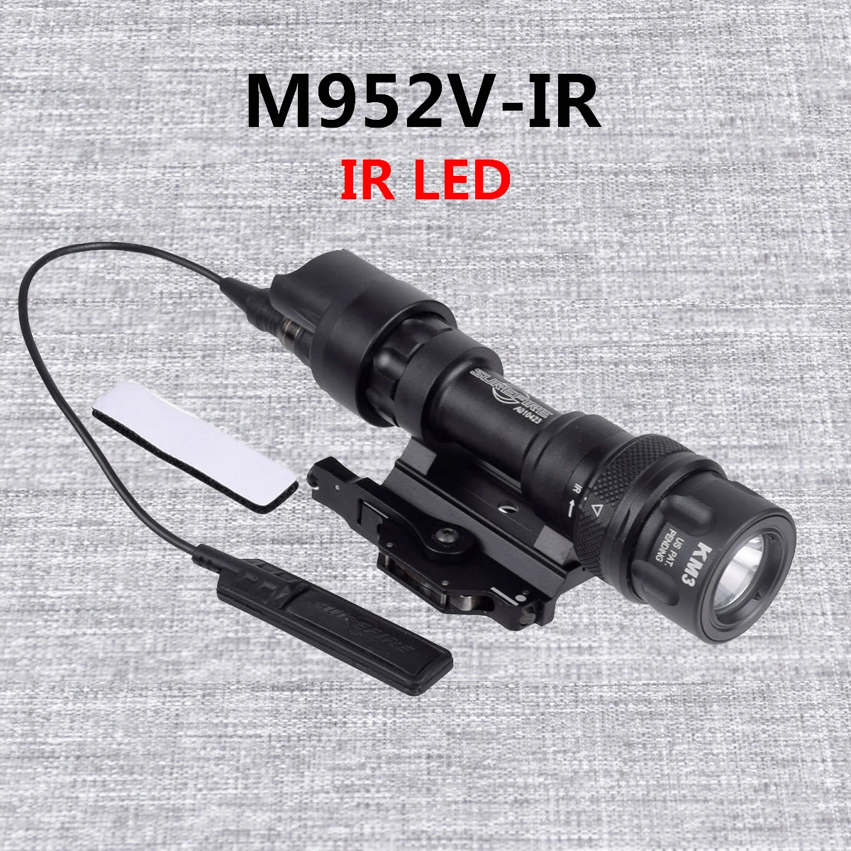 SureFire M600 M600V IR Upgrade M952V IR Infrared LED Scout Light Tactical Flashlight Hunting QD Rail Mount Weapon Light