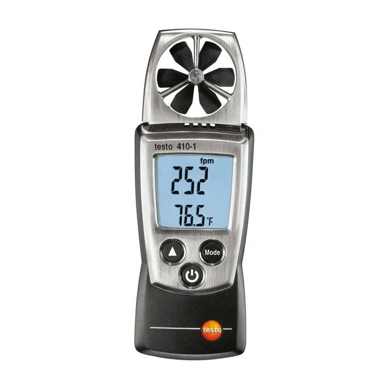 Testo 410-1 No.0560 4101 Wind Vane Anemometer With 40 mm Vane With Calibration Protocol