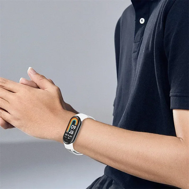 Nylon Loop for xiaomi Mi Band 9 8 Strap 8 NFC SmartWatch men Wristband Replacement sport pulsera Correa Miband 10 9 8 Bracelet