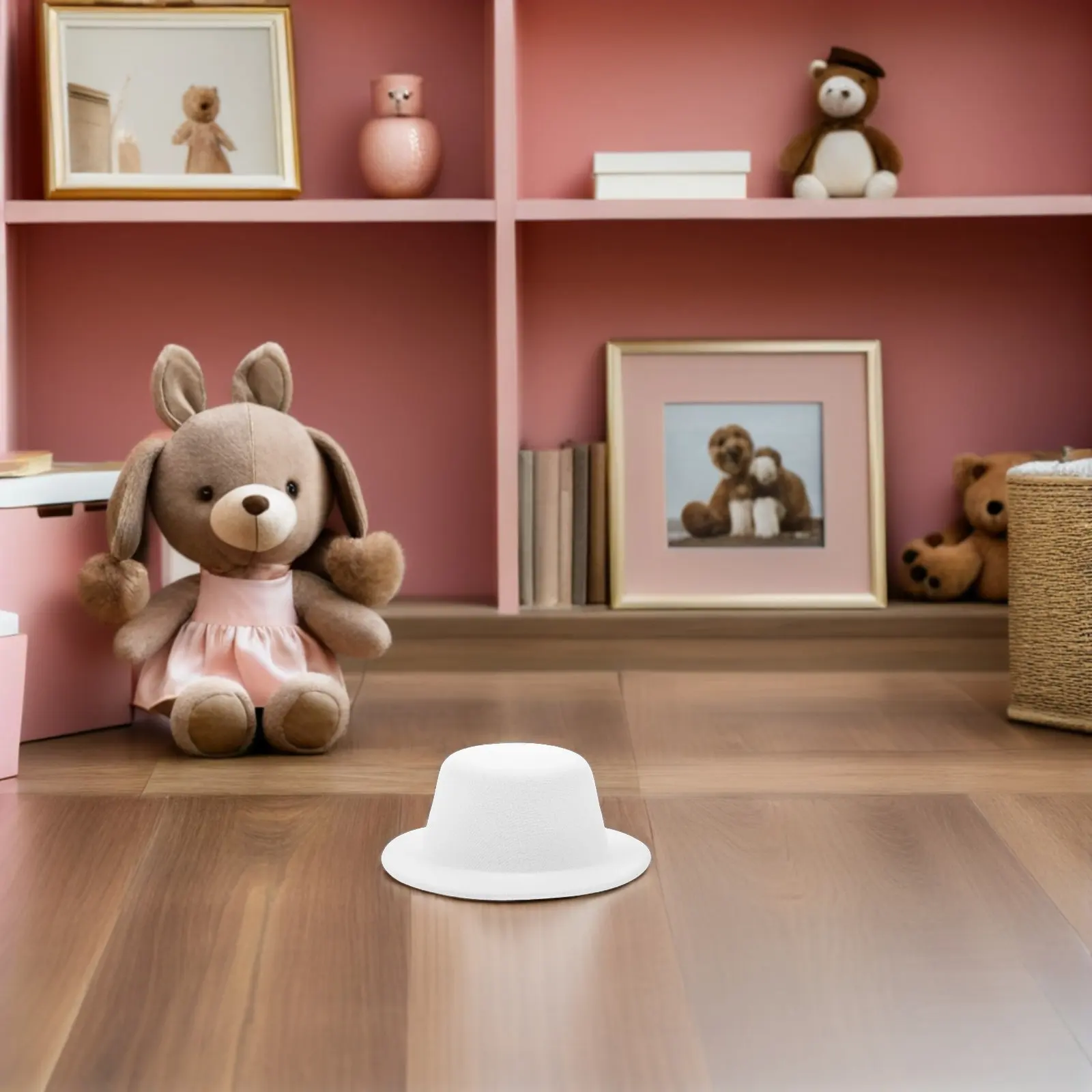 20 Pcs Handmade Top Hat Mini House Adornment Decorative Hats Crafting Dollhouse