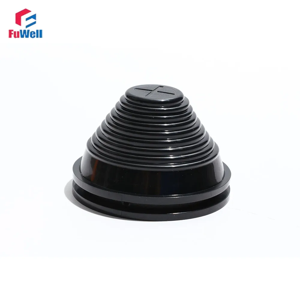 푸웰 타워형 보호 코일 원뿔형 나사 배전함 외부 배선 밀봉 링 고무 캡 케이블 와이어 보호