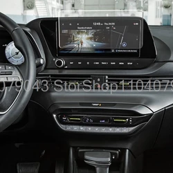 Tempered Glass Screen protector For Hyundai i20 2021-2024 10.25 inch Car infotainment radio GPS Navigation  anti-scratch film