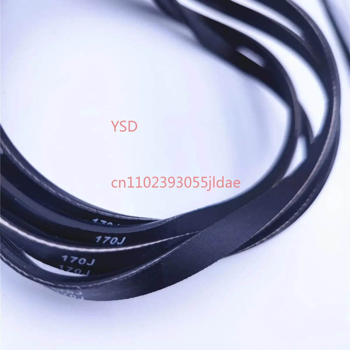 2pcs 8PJ497 8-Rib V-Belt | Blue Label Treadmill Motor Drive Belt Replacement Part