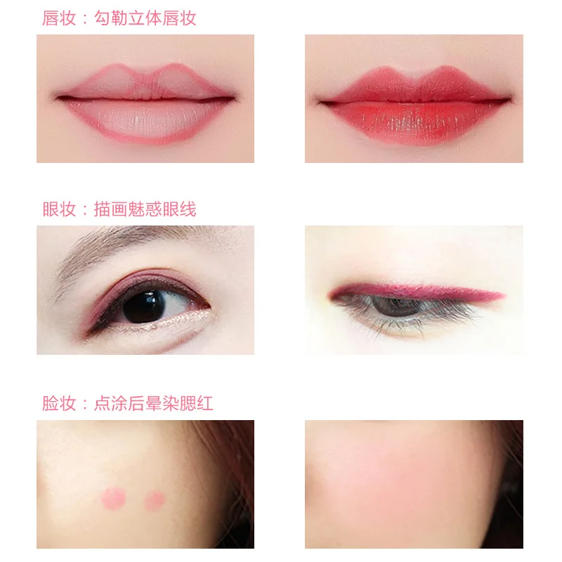 1 pz Lipliner, femmina, permanente, non scolorisce, lip liner rosso, ricamo labbra, penna per posizionamento labbra