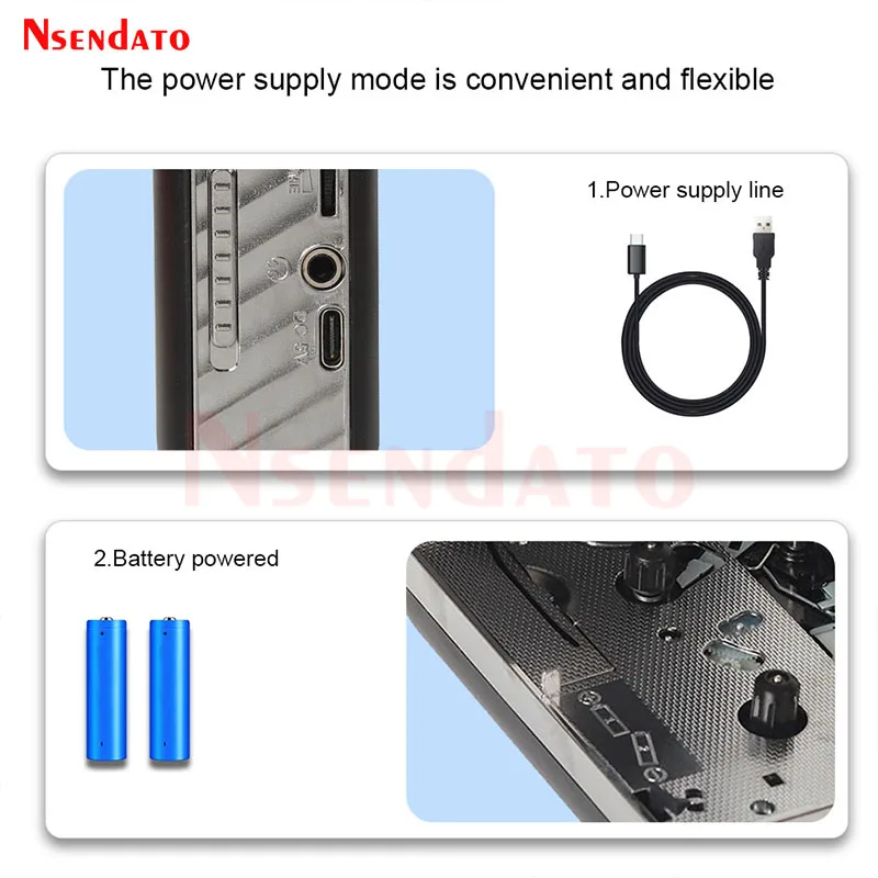 Reproductor de captura de casete USB C, grabadora de cinta antigua a convertidor MP3, reproductor de música de Audio de casete Digital, cinta a PC con auriculares