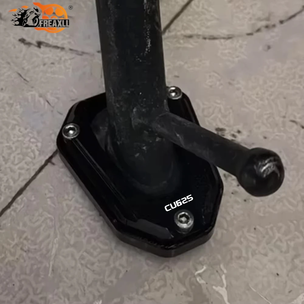 CU 525 625 250 For VOGE CU525 CU625 CU250 2023-2026 Motorcycle Side Stand Enlarged Plate Kickstand Foot Side Stand Enlarger Pad