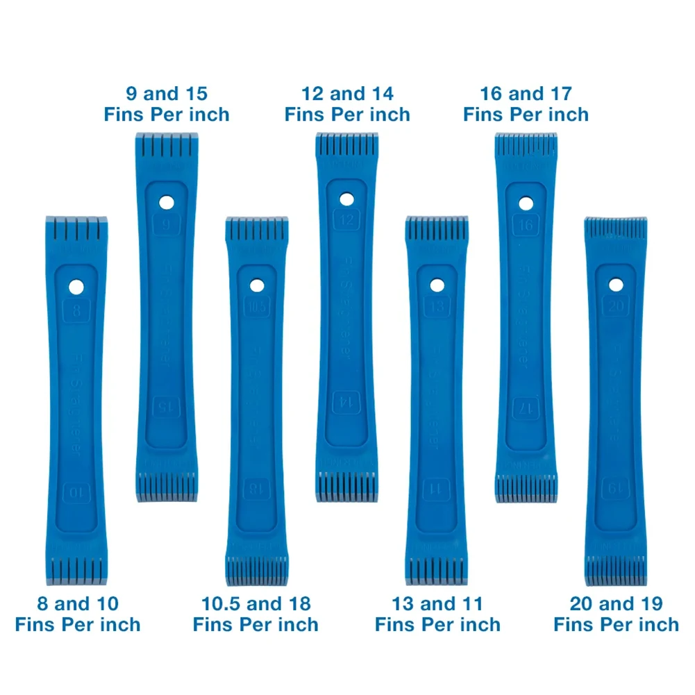 Condenser Fin Brush for Portable AC Systems Radiators and Oil Coolers to Prevent Airflow Restriction and Overheating