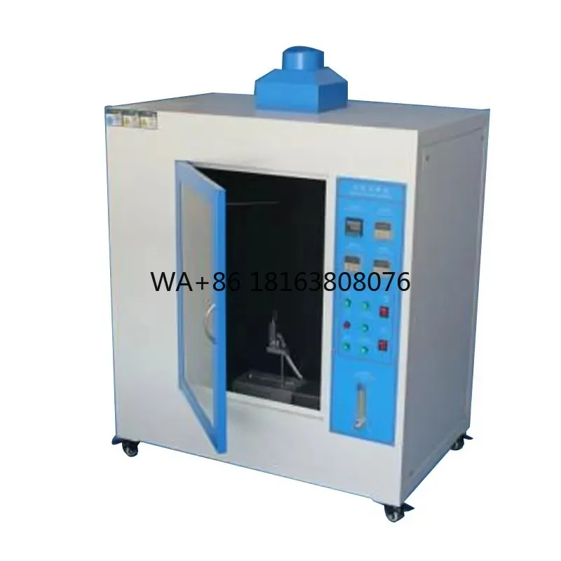 Digital Flame Burning for Apparatus Resistance Tester for Lab Use Flammability for Equipment for Rubber Plastic 1 Year