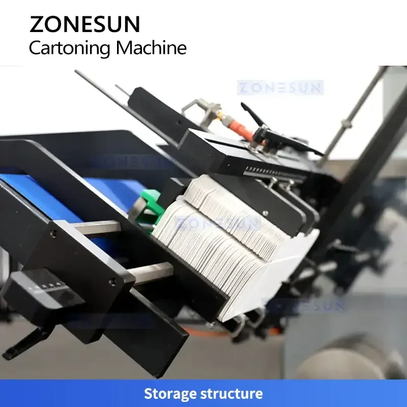 ZONESUN ZS-ZH190 Macchina confezionatrice automatica per scatole orizzontali per profumi e cosmetici