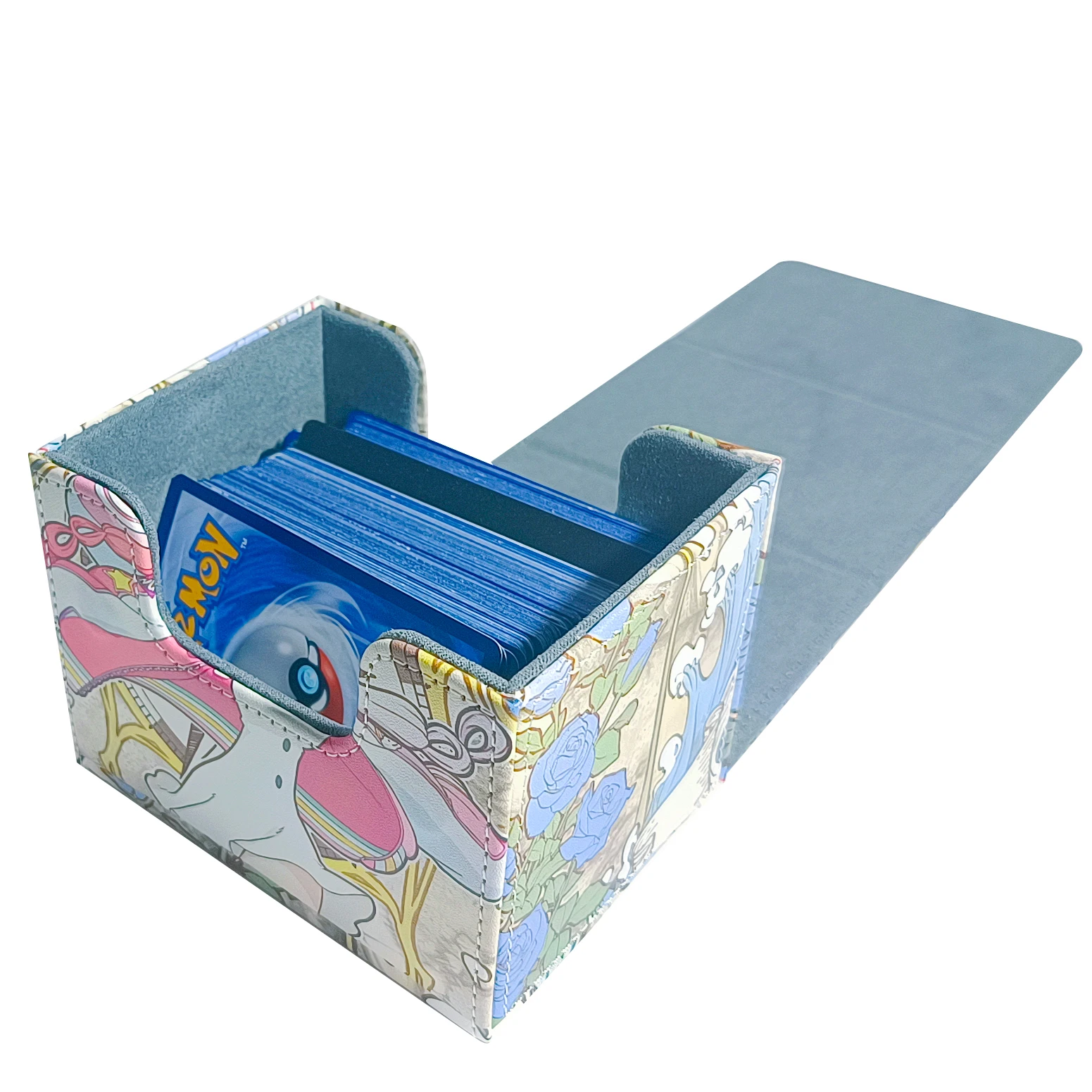 Anime One Piece Uta Robin Nami Figures Deck Box Yugioh TCG OCG