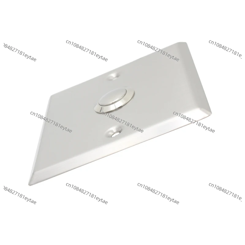 10PCS   S86 blank stainless steel access control switch self resetting button switch
