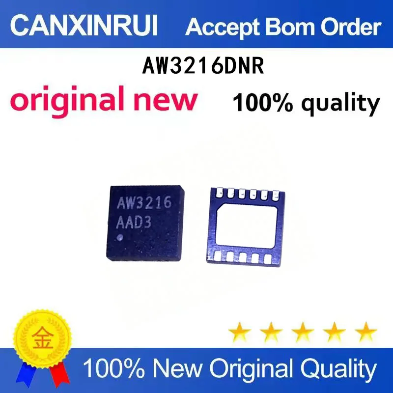 

(5-100 Pieces) Brand new original AW3216DNR AW3216 DFN spot chip IC