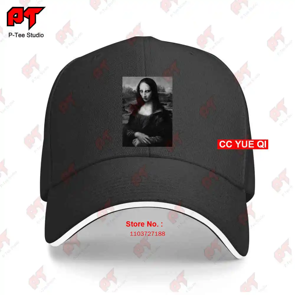 Mona Manson - Rock Marilyn Manson Mona Lisa Baseball Caps Truck Cap 4KFE