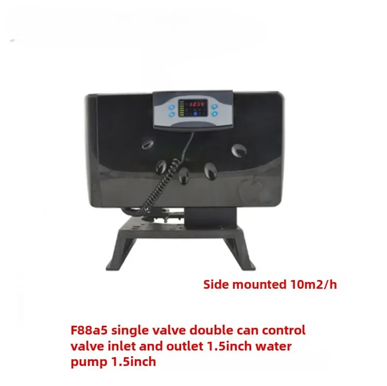 10 tons single valve double tank softening valve, side-mounted F88A with one use , 1.5 inches of water in and out