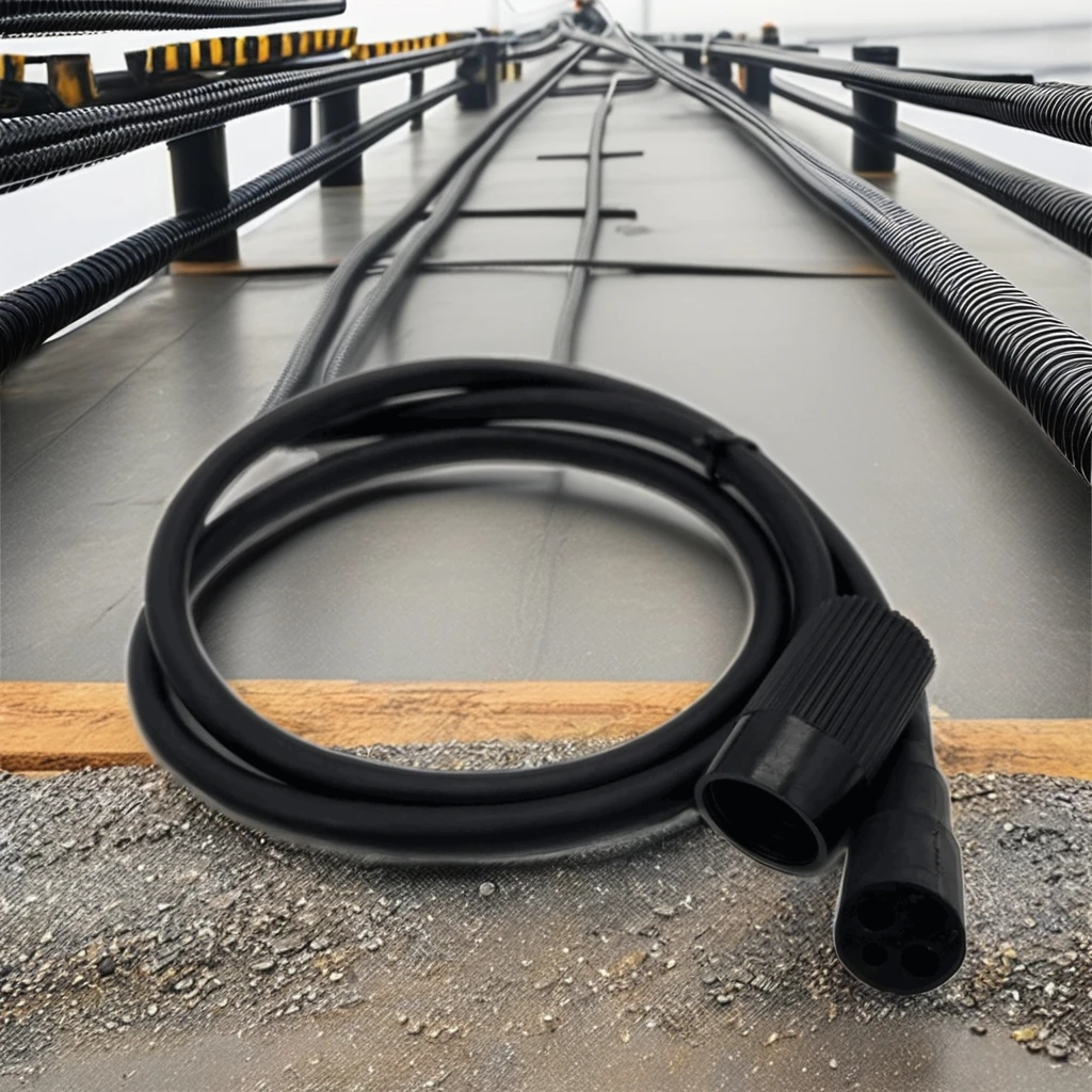 

Seacon Subsea ROV Connector MCBH2M MCIL2F Neoprene Male Inline Wet-Mate IP69 Subconn 2 Pin Stainless DC Power Cable Connector