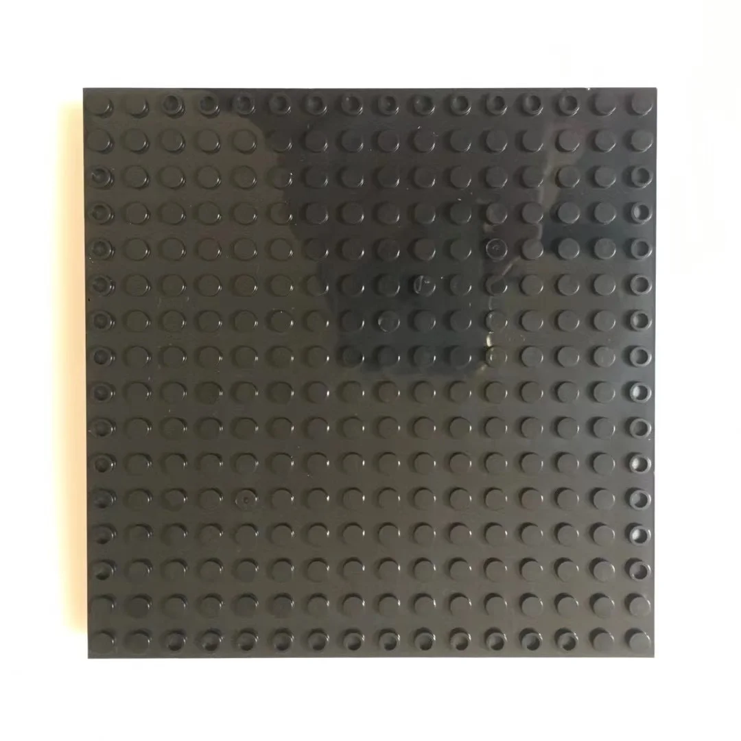 16x16 Dotted Baseplate with Holes Small Particle Building Blocks Accessories