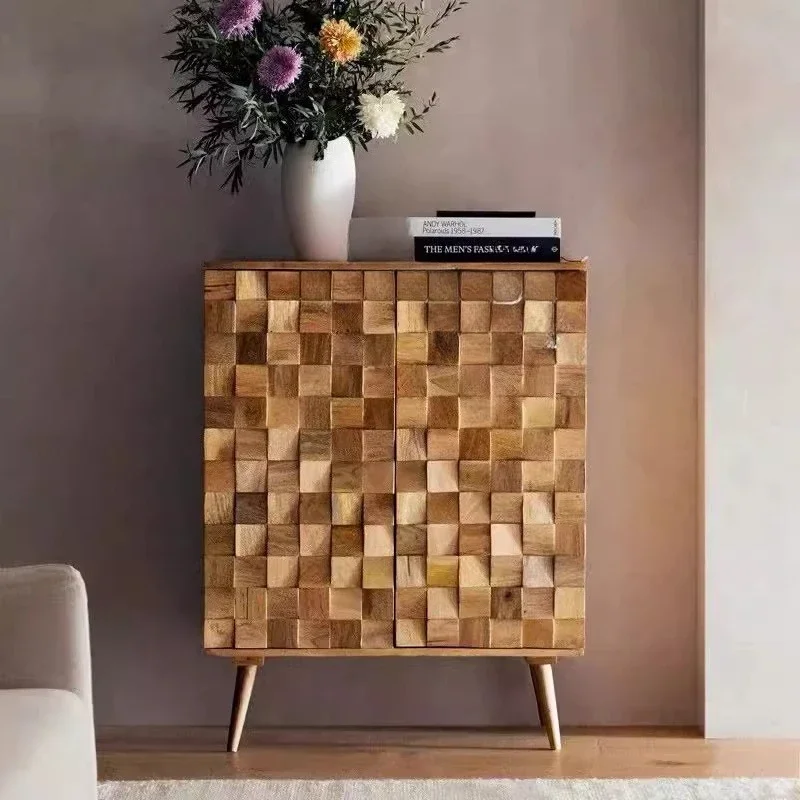 C Meal Side Storage Log Medieval Entrance Cabinet/simple Modern Home Shoe Cabinet Designer High Sense