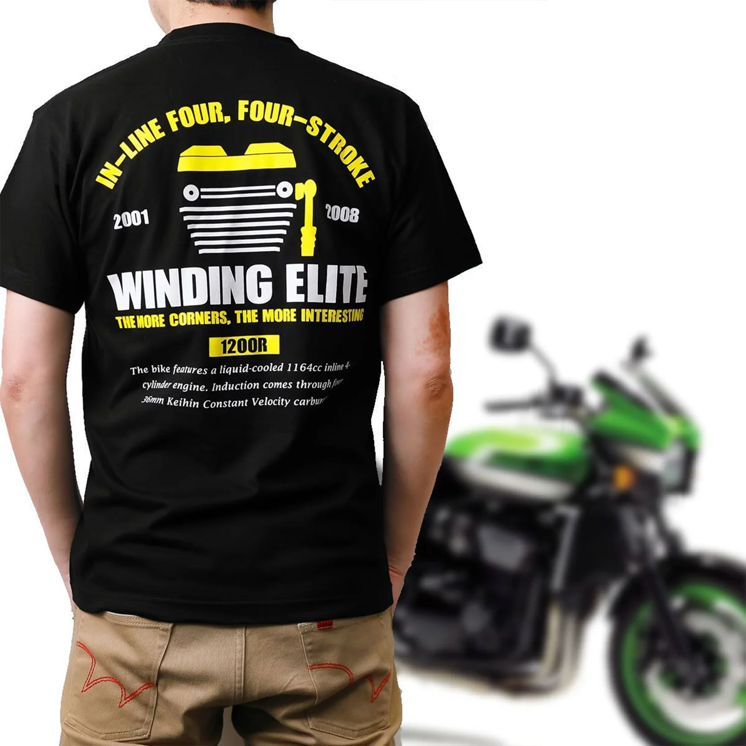 Camiseta Kawasaki ZRX1200R Racing Team Riders, camiseta más nueva para exteriores, camiseta clásica de verano para adultos, camiseta holgada para ejercicio para motocicleta