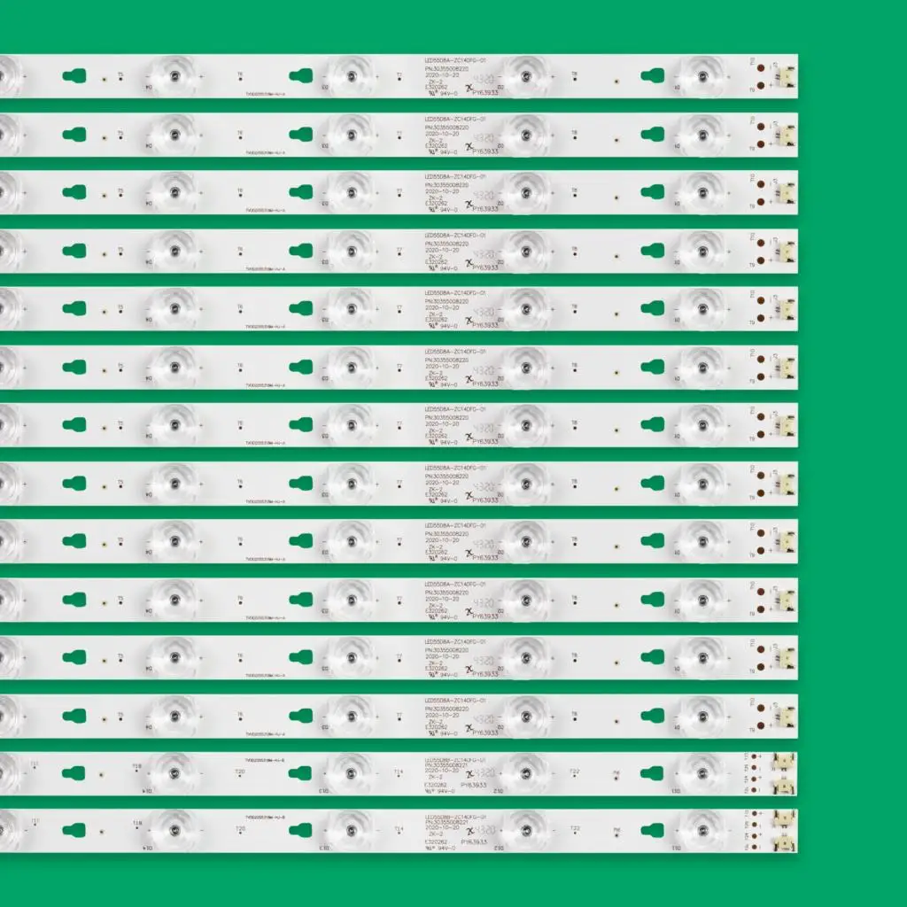 LED bande de Rétro-Éclairage Pour Haier 55 "TV LS55AL88A72 D5551A LED55D8B LED55D8A-ZC14DFG-01 LED55D8B-ZC14DFG-01 30355008220/21 LU55H31