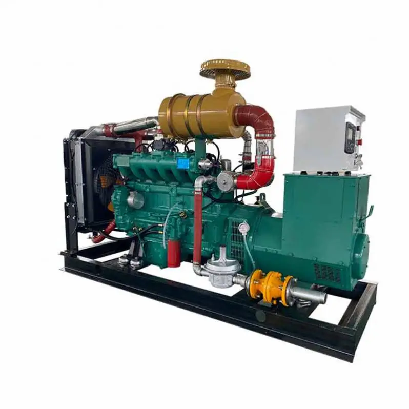 مجموعة مولد الغاز الحيوي للمزرعة ، مشروع 400kW ، 1mw-5 mw