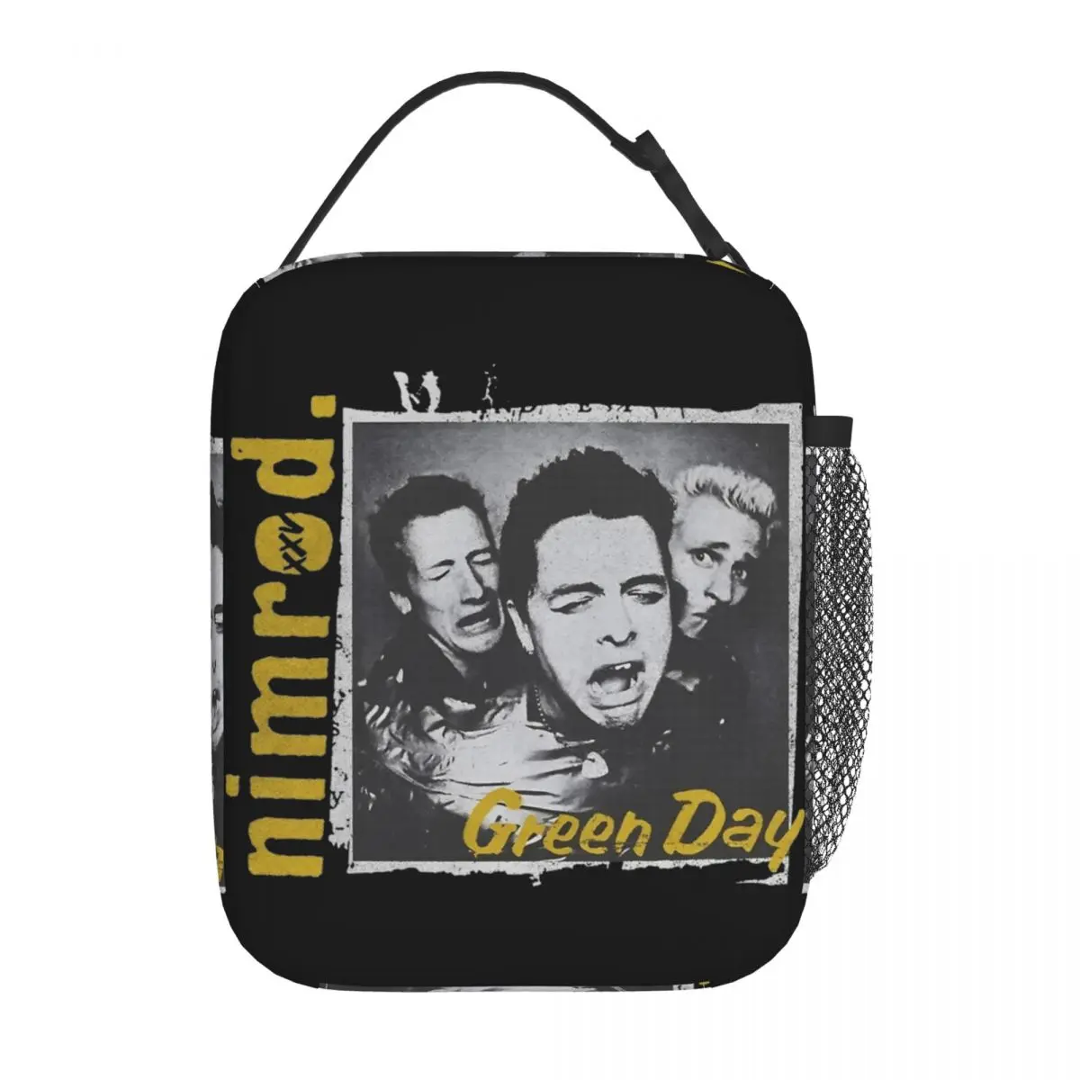 Green Day Rock Band Insulated Lunch Bag The Saviors Tour 2024 Storage Food Box Portable Cooler Thermal Bento Box For Picnic