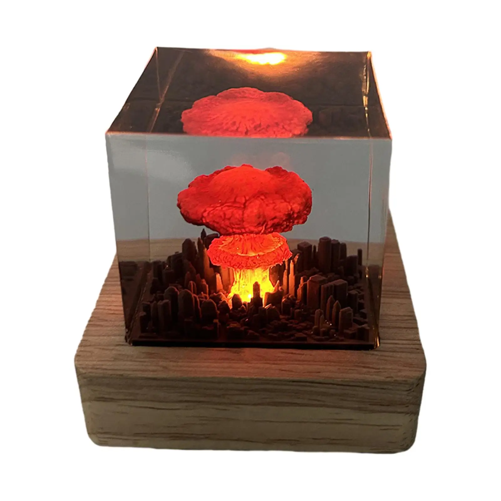 Bedside NightStand Lamp, Abajur com porta USB para quarto