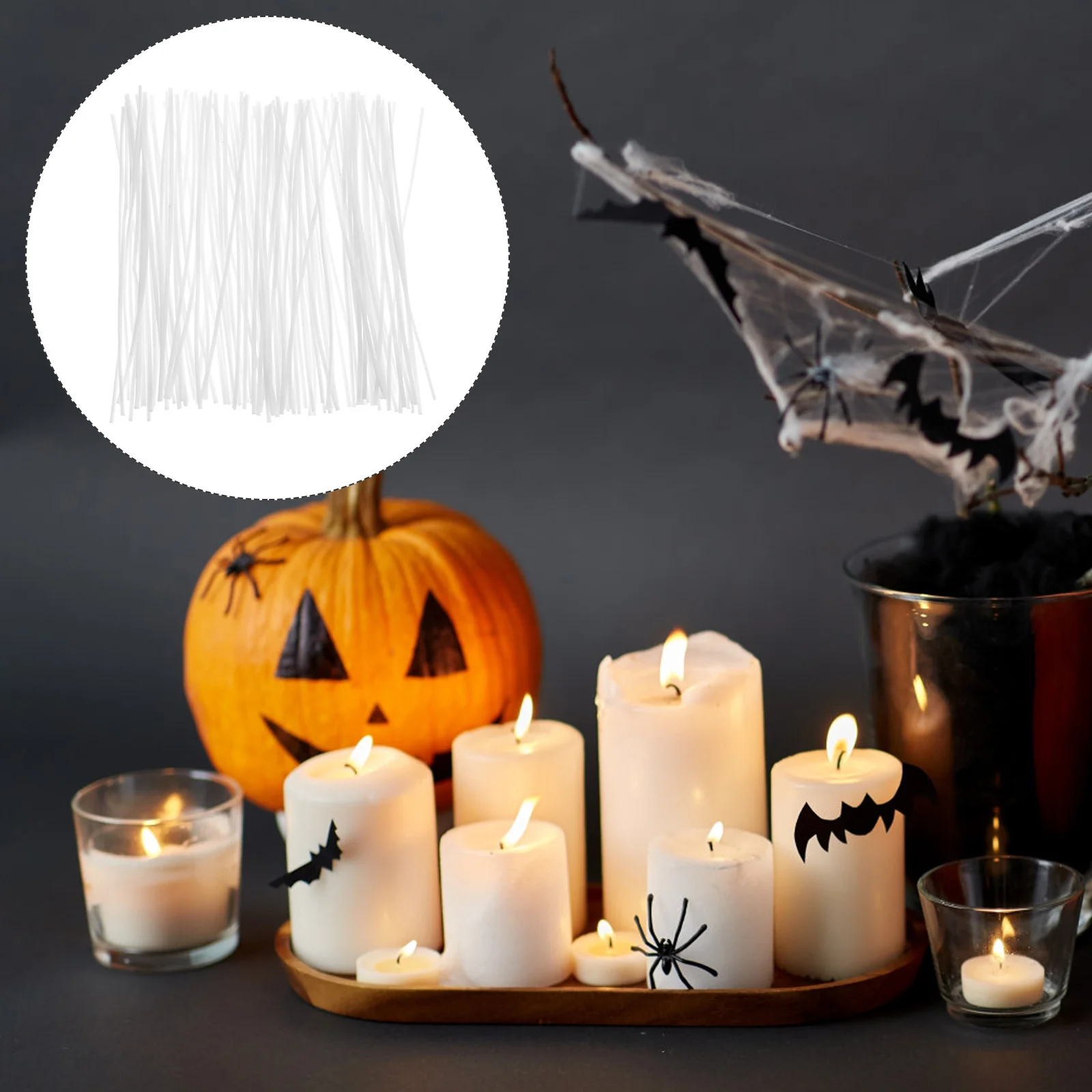 

100pcs Cotton Wick No Tab Wick For Diy Long Wicks Supply Premium Cotton Material Making Supplies Wicks For Making