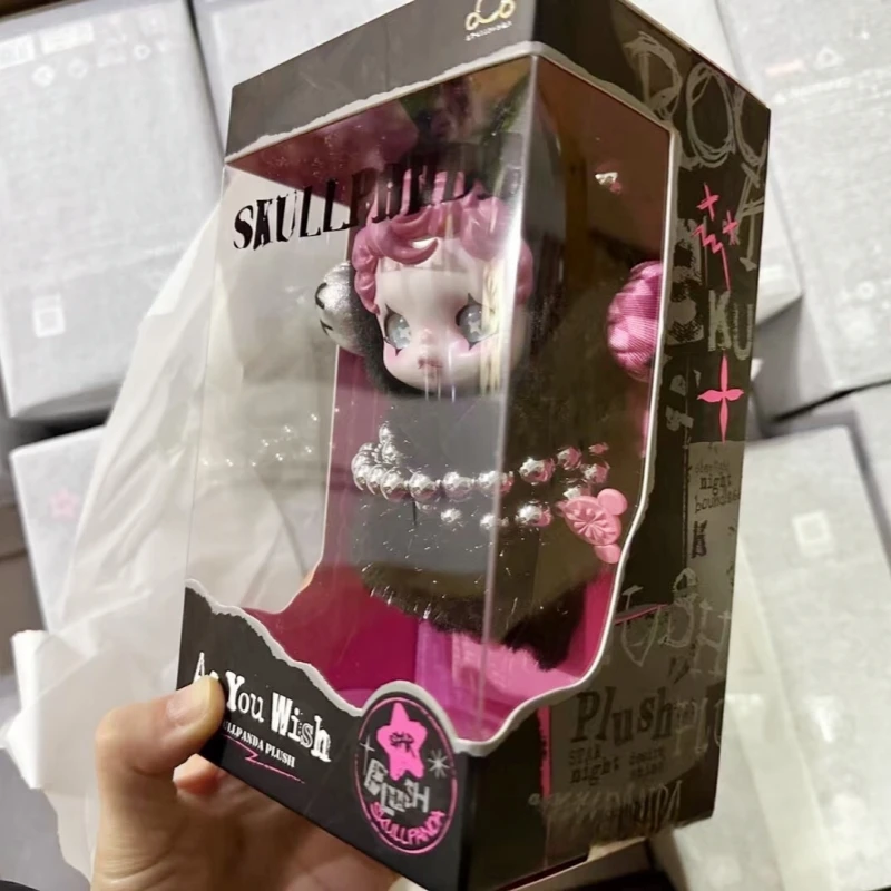 Skullpanda como você deseja tailândia edição limitada goma de açúcar boneca colecionável pingente brinquedo bonito presente de natal presente de aniversário brinquedo do miúdo