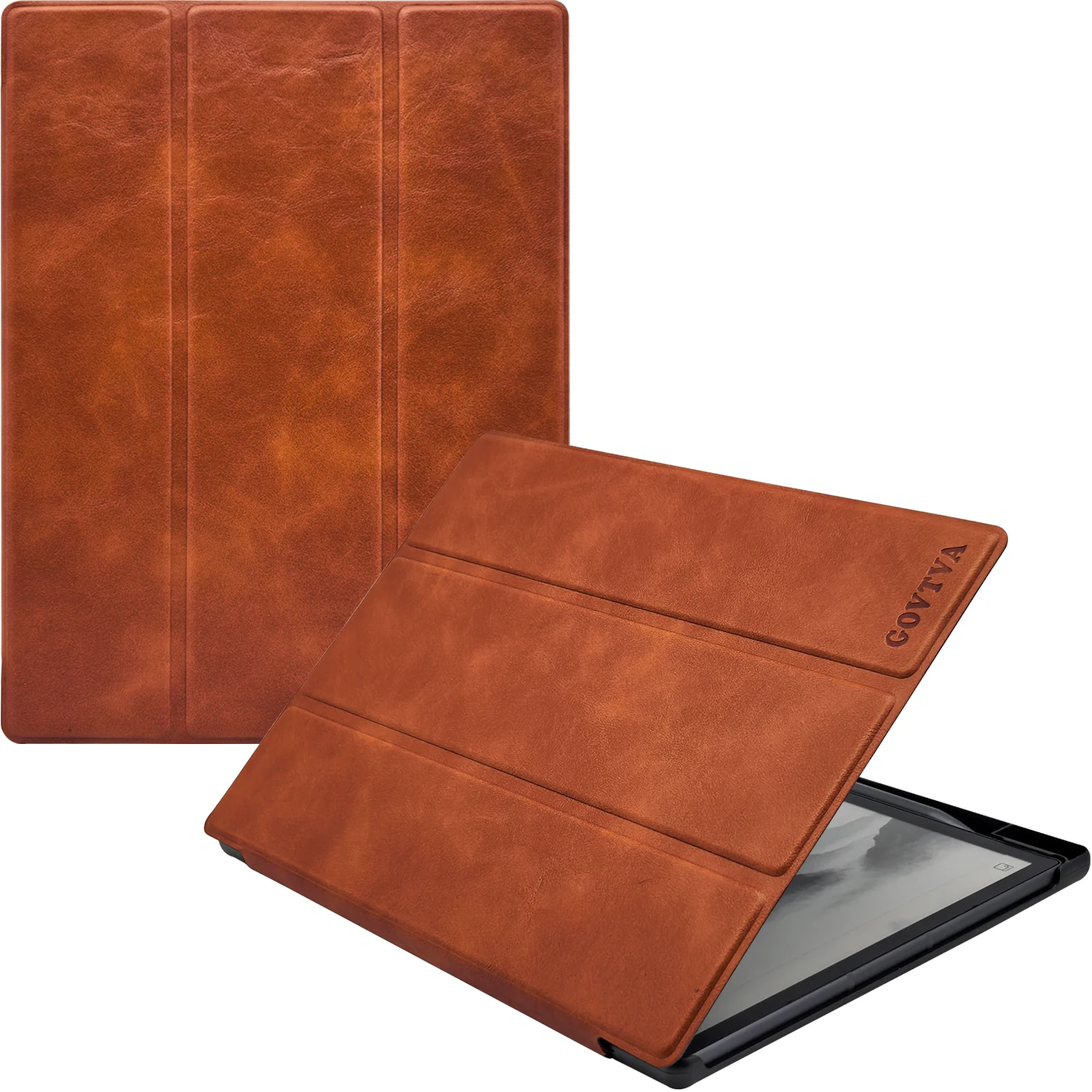 Case for iFLYTEK AINOTE Air 2, Ultra-Thin Lightweight Trifold Protective Folio Cover with Built-in Pen Holder Auto Sleep/Wake