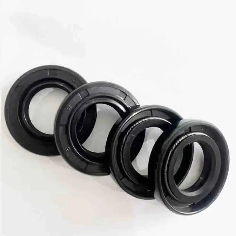 5 Pcs NBR Rubber TC Double Lip Oil Seal ID 10mm 11mm 12mm 13mm OD 15 - 35mm Thickness  7 - 10mm Nitrile Rubber Gasket Seal Ring