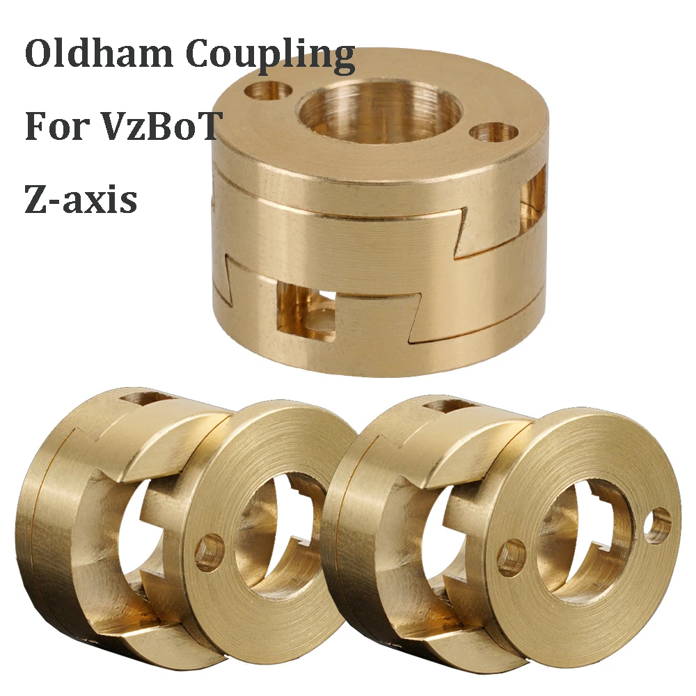 1pc 16mm Z-axis Lead Screw Oldham Coupling For VzBoT BLV 3D Printer Hotbed T8 Z-axis Lead Screw Coupler 3D Printer Parts