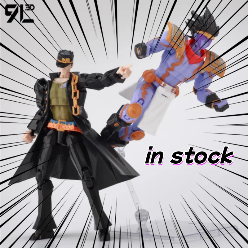 

9l3d Lucky13 Jotaro Star Platinum Set Jojo Bizarre Adventure T13 Titan13 Фигурка Шарнирный манекен13 Игрушка для украшения стола ​