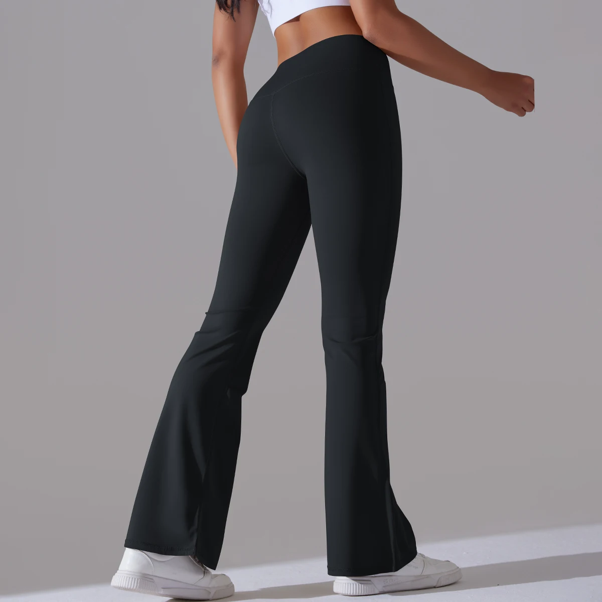 Stretch Dagelijkse Dans Workout Legging Flare Legging Yoga Broek Dames Bell Bottoms Yoga Broek Hoge Taille Gym Fitness Broek