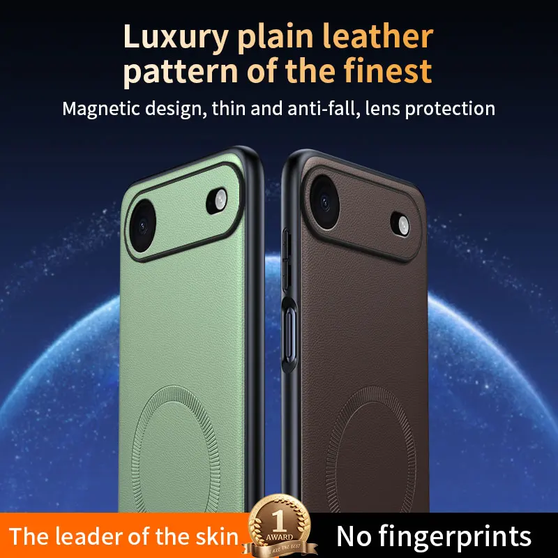 Für iPhone 17 Air Hülle Magnetische Leder-Schutzhülle Für iPhone 17 Air Anti-Fingerabdruck Rutschfest PC+TPU – Detail 20