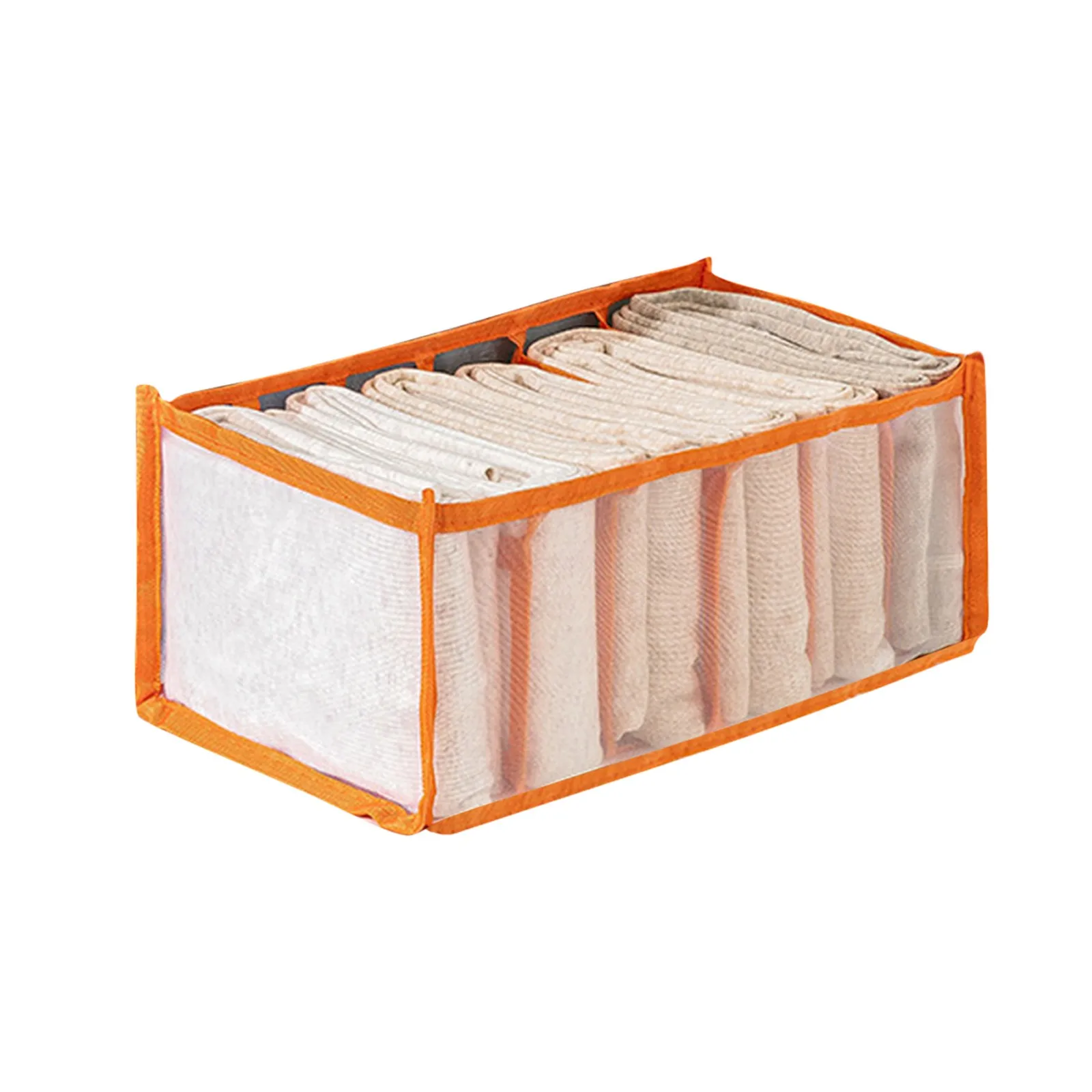 Multi-Grids Storage Clothes Compartment Storage Mesh Compartment Drawer Bag Trouser Divider Box Housekeeping Grid Organizers