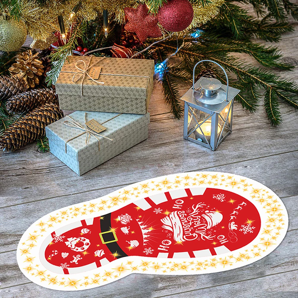 

Christmas 99x28cm Decorative Stickers Sticker For Christmas Floor Decals for Wall Window Wall Window Decals Sticker Floor