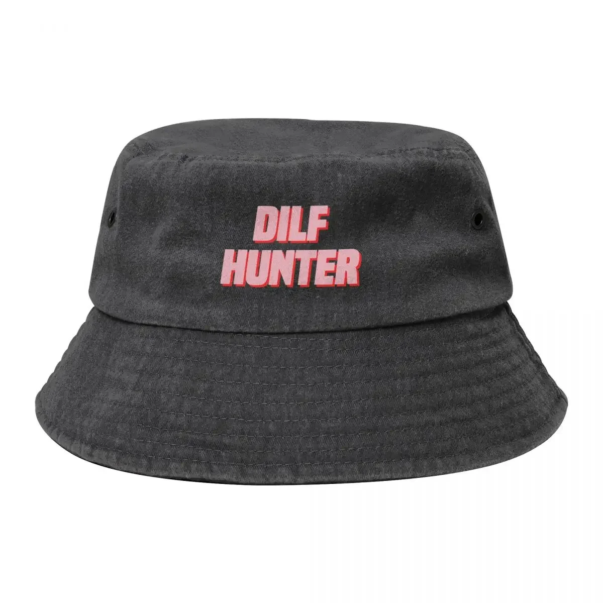 DILF hunter funny Dilf meme Bucket Hat Cap Christmas Hat Hat Man Men Caps Women's