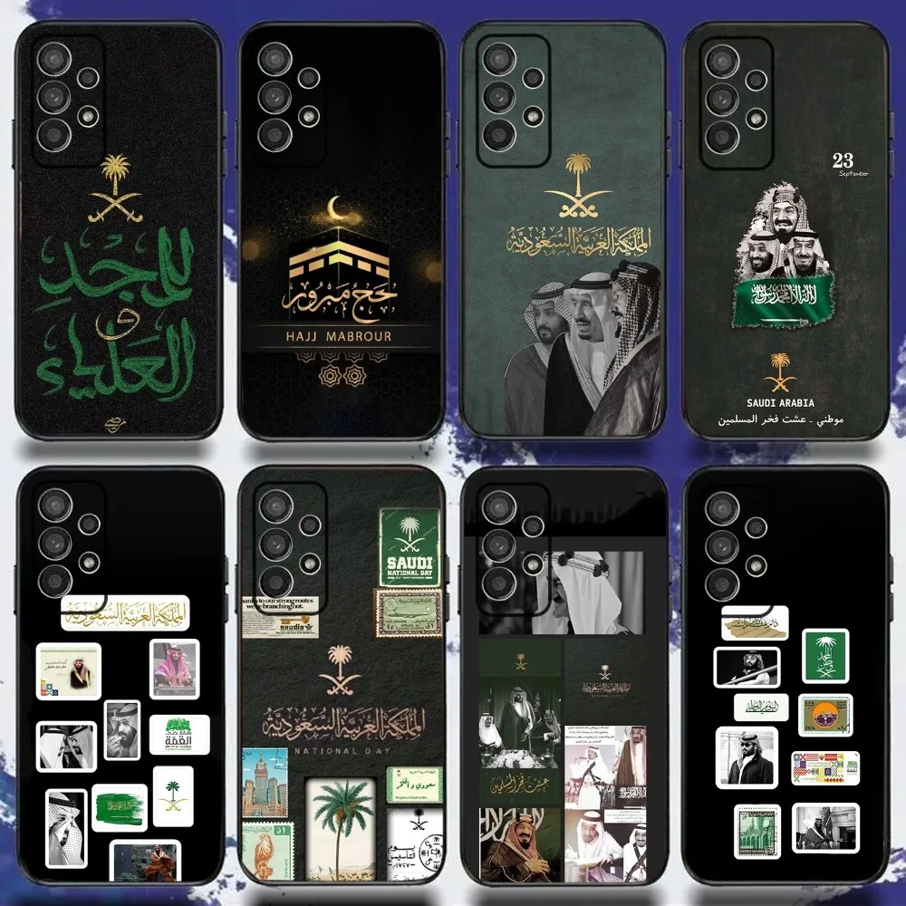 

Kingdom Of Saudi Arabia Flag Phone Case For Samsung S24,S21,S22,S23,S30,Ultra,S20,Plus,Fe,Lite,Note,10,9,5G Black Soft Cover