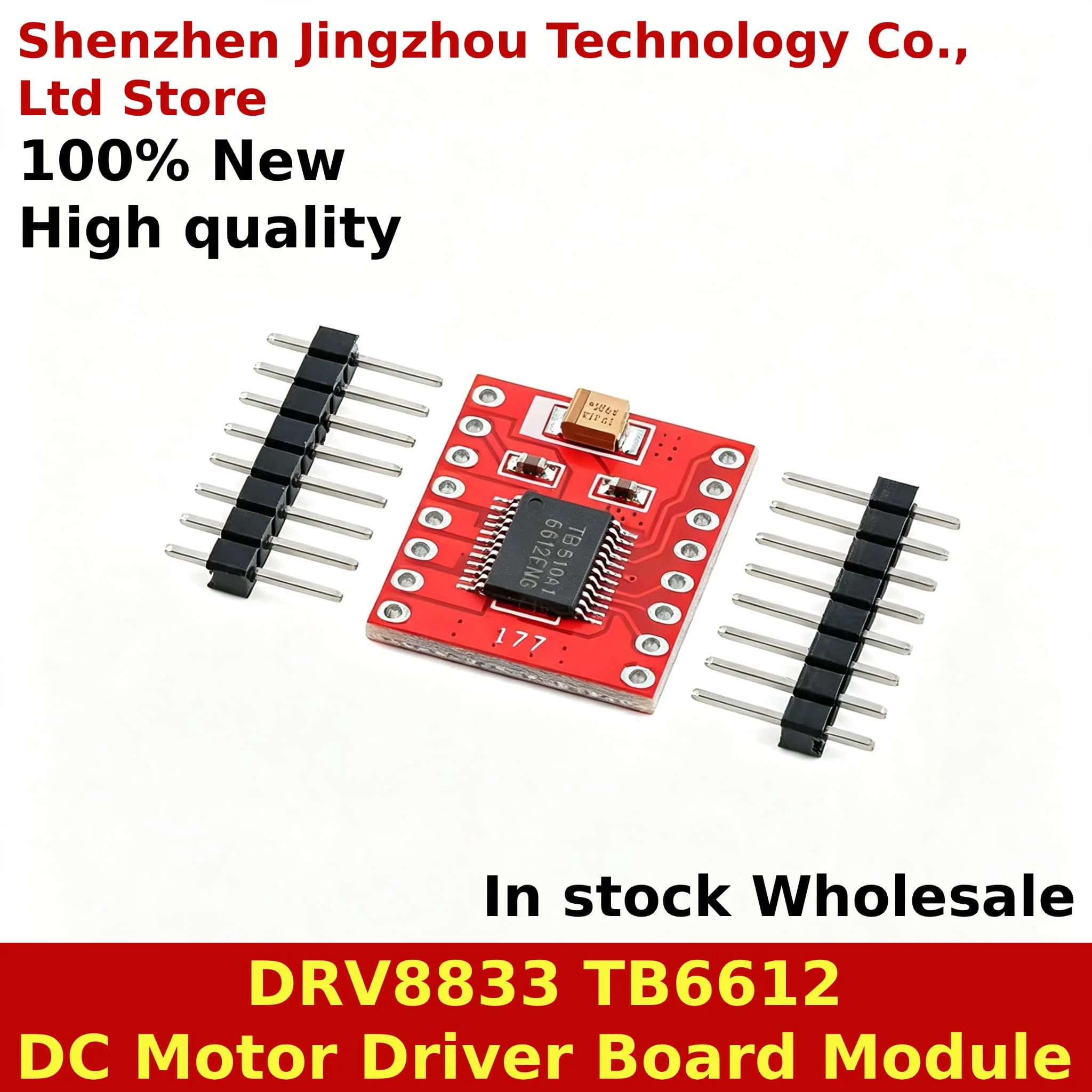 (10PCS) TB6612 DRV8833 Dual Motor Driver Microcontroller Better than L298N 1A TB6612FNG for Arduino