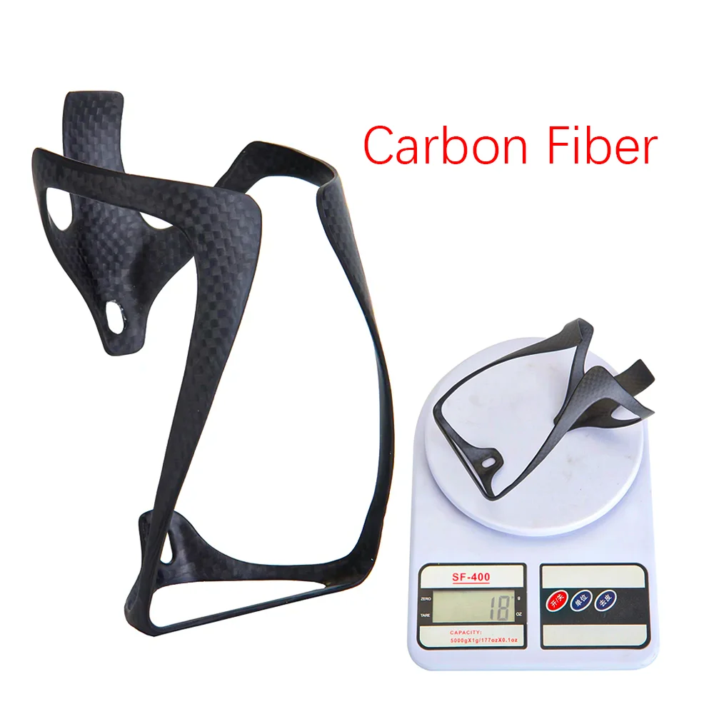 

BALUGOE Carbon Fiber Road Bicycle Water Bottle Rack MTB Bike Cup Holder Water Bottle Cage Ultra Light 3k matte riding accessorie