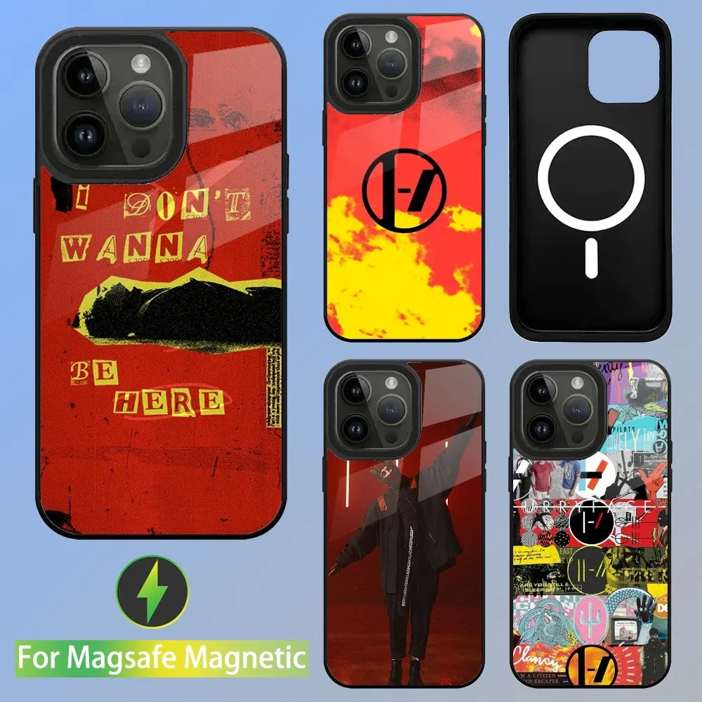 Чехол ALILI T Twenty One P-Pilots Albus для iPhone, полное покрытие