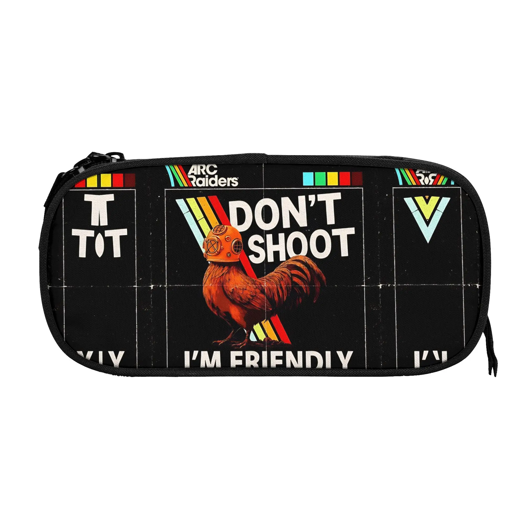 

1 piece Lightweight Sci Fi Extraction Shooter Pencil Case Student Pen Bag A-Arc Raiders School Pencil Pouch