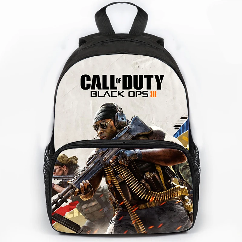 Children Bookbag Game Call of Duty Warzone Print Backpack Large Capacity Student School Bags Travel Bags Middle School Rucksack